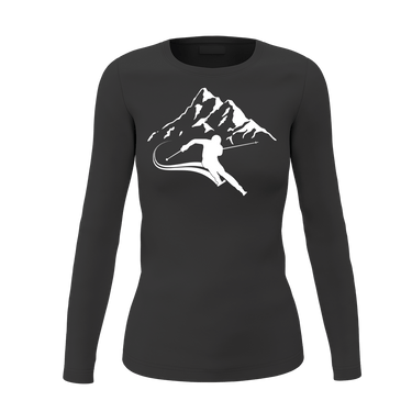 Run From The Avalanche Women Long Sleeve Shirt